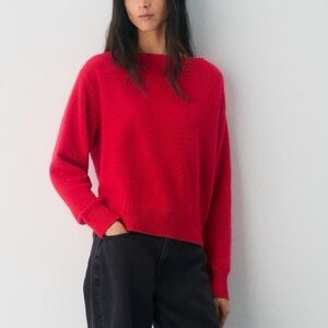 Women's Red Sweater